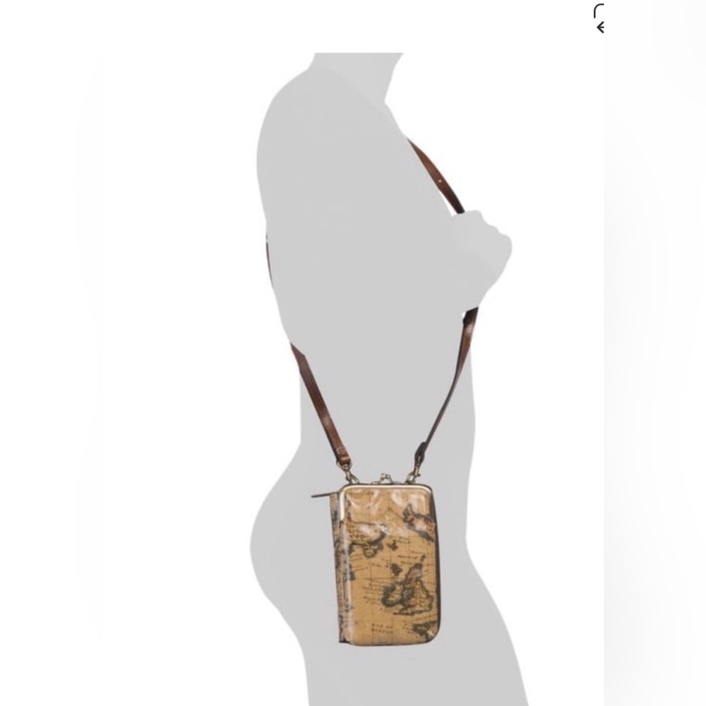 Patrica Nash Euro Map Pertina crossbody purse